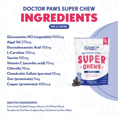 Super Chew - Doctor Paws Co